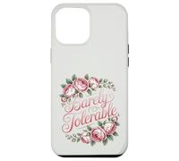 Barely Tolerable Vintage Pride and Prejudice Jane Austen Case for iPhone 12 Pro Max