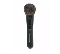 bareMinerals Mini Flawless Face Brush - Travel-Size, 10cm, Soft-Tapered Bristles for Light-Medium Coverage (Black)