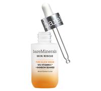 bareMinerals Skin Rescue Pure Glow Face Serum Formulated with 10% Vitamin C Complex + Rainbow Seaweed Brightening Vitamin C Face Serum Sensitive Sk