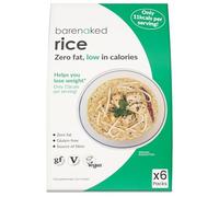 Barenaked Konjac Rice | 6 x 250g Multipack | Low Calorie & Keto Friendly | Vegan & Gluten Free | Fat Free & Low Carb | 12 Servings