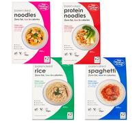 Barenaked Mixed Pack - Konjac Noodles, Rice, Pasta | 8 x 250g Multipack | Low Calorie & Keto Friendly | Vegan & Gluten Free | Fat Free & Low Carb | 16 Servings