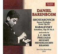 Barenboim - Johann Sebastian Bach, Pergolesi, Wolfgang Amadeus Mozart: Daniel Barenboim - Early Rec