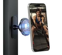 BARENDA Magnetic Phone Holder for Gym, Portable Phone Mount for Golf cart, Gym Magnetic Phone Holder Attach to Metal Surface, Compatible with All Phones