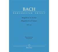 BARENREITER BACH J.S. - MAGNIFICAT IN D MAJOR BWV 243 - VOCAL SCORE Classical sheets Choral and vocal ensembles