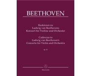 BARENREITER BEETHOVEN L.VAN - CADENZAS TO LUDWIG VAN BEETHOVEN'S CONCERTO FOR VIOLIN AND ORCHESTRA OP.61 Classical sheets Violin