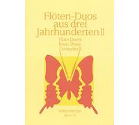 BARENREITER FLUTE DUETS FROM THREE CENTURIES VOL. 2 - FLUTE Classical sheets Transverse Flute