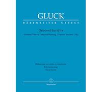 BARENREITER GLUCK C.W. - ORFEO ED EURIDICE - VIENNA VERSION 1762 - VOCAL SCORE Classical sheets Voice solo, piano