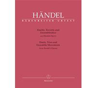 BARENREITER HAENDEL G.F. - DUETS, TRIOS AND ENSEMBLE MOVEMENTS FROM HAENDEL'S OPERAS - VOICE, PIANO Classical sheets Voice solo, piano