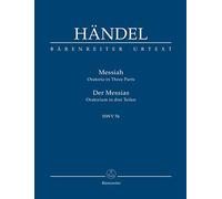 BARENREITER HÄNDEL G. F. - MESSIAH ( DER MESSIAS) HWV 56 - CONDUCTEUR DE POCHE Classical sheets Pocket score