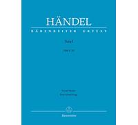 BARENREITER HAENDEL G.F. - SAUL HWV 53 - VOCAL SCORE Classical sheets Choral and vocal ensembles