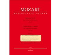 BARENREITER MOZART W.A. - CONCERTO N°2 IN D MAJOR KV 211 - VIOLIN, PIANO Classical sheets Violin