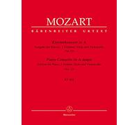 BARENREITER MOZART W.A. - PIANO CONCERTO IN A MAJOR N°12 KV 414 - PIANO, 2 VIOLIN, VIOLA, VIOLONCELLO Classical sheets Chamber music