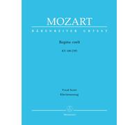 BARENREITER MOZART W.A. - REGINA COELI KV 108 (74D) - VOCAL SCORE Classical sheets Choral and vocal ensembles