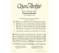 BARENREITER MUSICAL BACH J.S. - PASSIONCHORALE AUS DER MATTHA-PASSION BWV 244 - CHORUS Classical sheets Choral and vocal ensembles