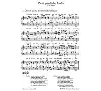 BARENREITER MUSICAL BACH J.S. UND SEINE SCHULE - PIANO, SINGST, MIXED CHOIR Classical sheets Choral and vocal ensembles