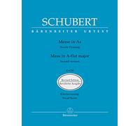 BARENREITER SCHUBERT F. - MASS IN A-FLAT MAJOR D 678 - VOCAL SCORE Classical sheets Choral and vocal ensembles