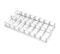 barenx 16 Space Acrylic Eyeshadow Blush Highlighter Display Stand Storage Organiser
