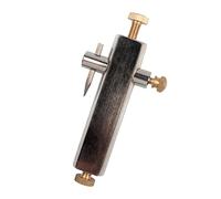 barenx 1x Brass Purfling Groove Marker Carver for Violin Viola Making Accessories - Moonlight silver