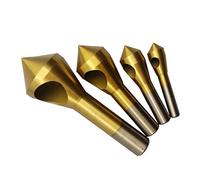 barenx 4 X Countersink Drill Bit Counter Sink Metal Wood Drill Bits Titanium Coated
