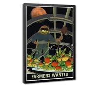 Bareronor Astronaut Space Travel Stars,Universe Canvas Poster Bedroom Decor Landscape Office Room Decor Gift 12" L X 18" W