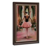 Bareronor Ballet Dancer Poster Canvas Poster for Dorm Room Decor Gift