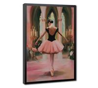 Bareronor Ballet Dancer Poster Canvas Poster for Dorm Room Decor Gift