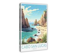 Bareronor Cabo San Lucas Travel Poster Canvas Poster for Bedroom Decor Gift