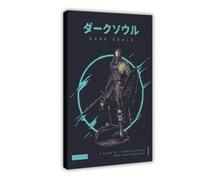 Bareronor Dark Souls Canvas Poster Wall Art Decor Print Picture Paintings for Living Room Bedroom Decoration 8" L X 12" W