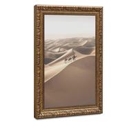 Bareronor Desert Camels Canvas Poster Bedroom Decor Landscape Office Room Decor Gift 12" L X 18" W