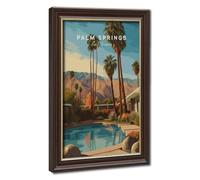 Bareronor Desert City Canvas Poster for Office Decor Gift