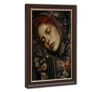 Bareronor Dreamer in Shawl Canvas Poster Bedroom Decor Landscape Office Room Decor Gift 20" L X 30" W
