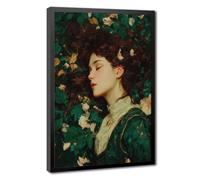 Bareronor Emerald Forest Dreamer Canvas Poster Bedroom Decor Landscape Office Room Decor Gift 20" L X 30" W