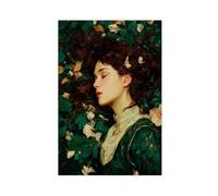 Bareronor Emerald Forest Dreamer Canvas Poster Bedroom Decor Landscape Office Room Decor Gift 20" L X 30" W