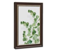 Bareronor Eucalyptus Watercolor Canvas Poster Wall Art Decor Print Picture Paintings for Living Room Bedroom Decoration 16" L X 24" W