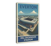 Bareronor Everton FC Canvas Poster for Dorm Room Decor Gift