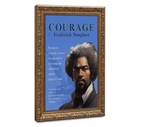 Bareronor Frederick Douglass Canvas Poster for Bedroom Decor Gift