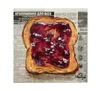 Bareronor Jam Toast Food Canvas Poster for Dorm Room Decor Gift