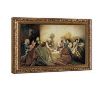 Bareronor Last Supper Poster Canvas Poster Bedroom Decor Landscape Office Room Decor Gift 24" L X 36" W