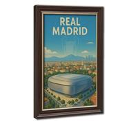 Bareronor Madrid Football Poster Canvas Poster for Home Decor Gift