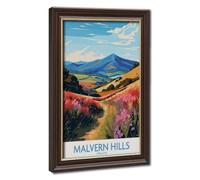 Bareronor Malvern Hills England (2) Canvas Poster Bedroom Decor Landscape Office Room Decor Gift 8" L X 12" W