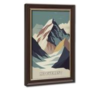 Bareronor Mount Everest Canvas Poster for Bedroom Decor Gift