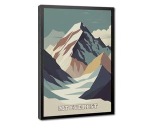 Bareronor Mount Everest Canvas Poster for Bedroom Decor Gift