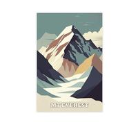 Bareronor Mount Everest Canvas Poster for Dorm Room Decor Gift