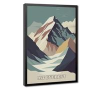 Bareronor Mount Everest Canvas Poster for Dorm Room Decor Gift