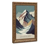 Bareronor Mount Everest Canvas Poster for Office Decor Gift