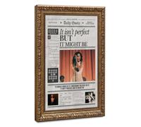 Bareronor Olivia Dean It Isn't Perfect But It Might Be Fan Art Canvas Poster Bedroom Decor Landscape Office Room Decor Gift 24" L X 36" W