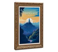Bareronor Studio Inception (2) Canvas Poster Bedroom Decor Landscape Office Room Decor Gift 16" L X 24" W