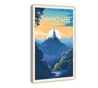 Bareronor Studio Inception (2) Canvas Poster Bedroom Decor Landscape Office Room Decor Gift 8" L X 12" W