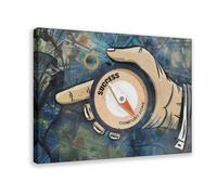 Bareronor Success Compass Canvas Poster for Dorm Room Decor Gift