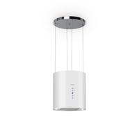 Barett island hood Ø35cm recirculation 558 m³/h LED activated charcoal filter